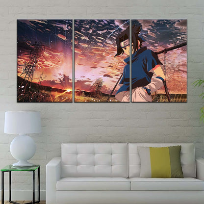 Naruto Wall Art - NA5094 - Sasuke Uchiha - Naruto Poster - Naruto Canvas