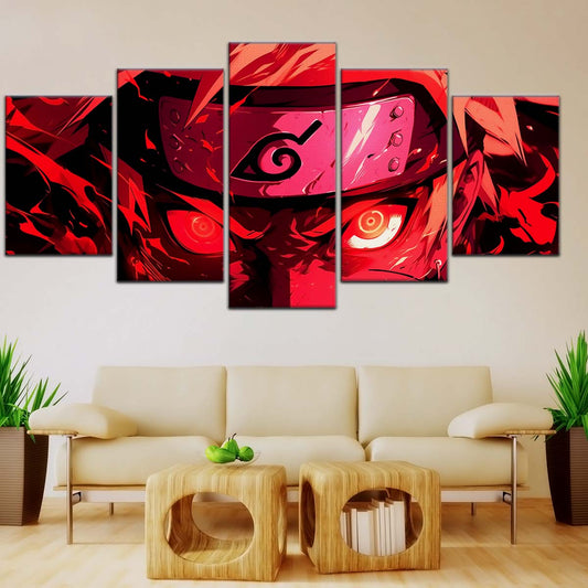 Naruto Wall Art - OP5001 - Naruto Uzumaki - Naruto Poster - Naruto Canvas