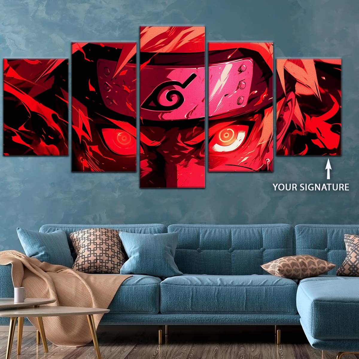 Naruto Wall Art - OP5001 - Naruto Uzumaki - Naruto Poster - Naruto Canvas