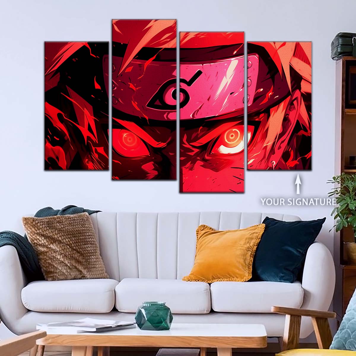 Naruto Wall Art - OP5001 - Naruto Uzumaki - Naruto Poster - Naruto Canvas