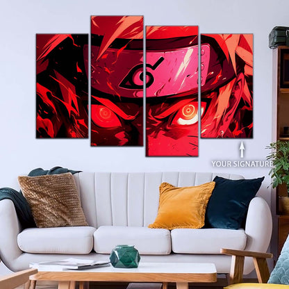 Naruto Wall Art - OP5001 - Naruto Uzumaki - Naruto Poster - Naruto Canvas