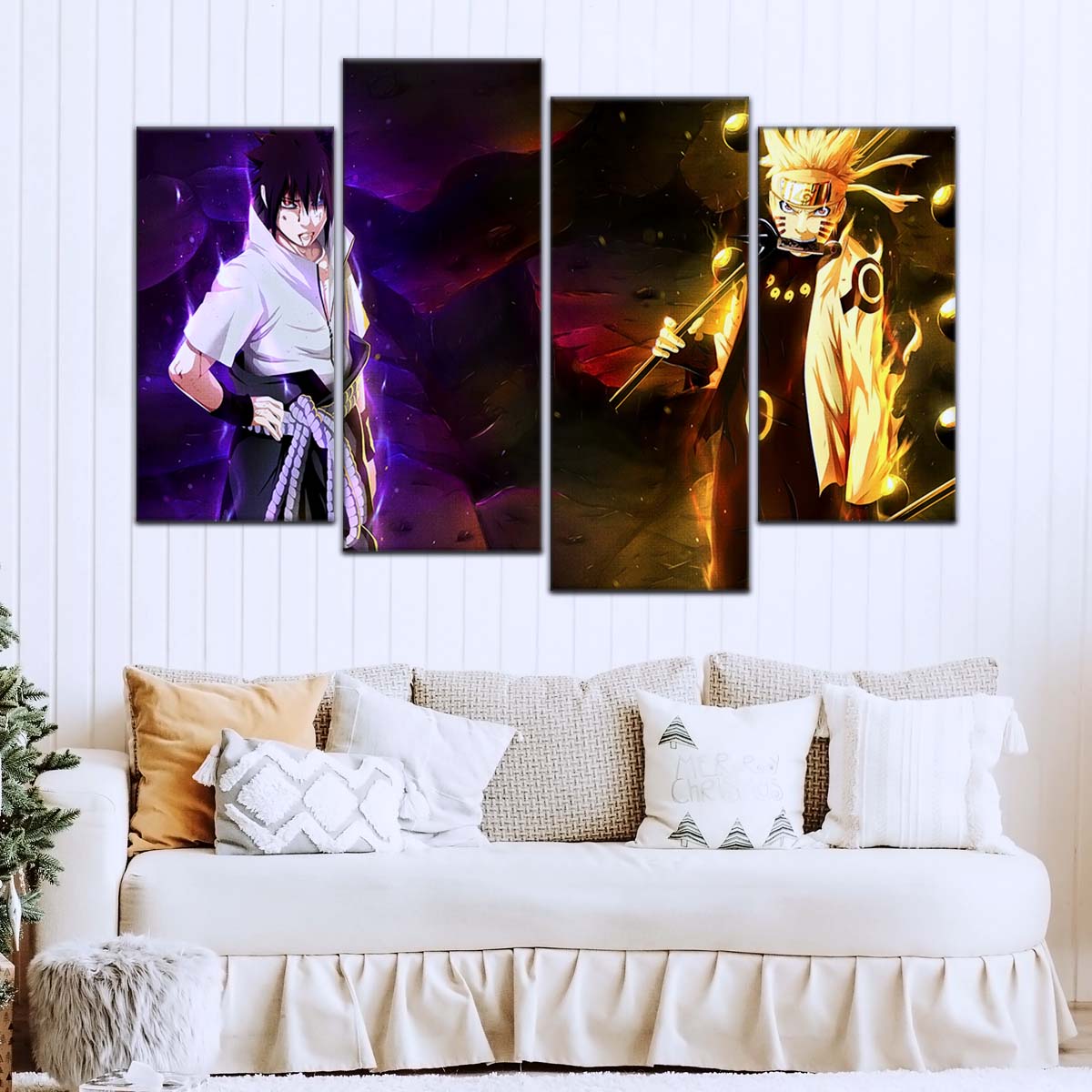 Naruto Wall Art - OP5005 - Naruto Uzumaki - Sasuke Uchiha - Naruto Poster - Naruto Canvas