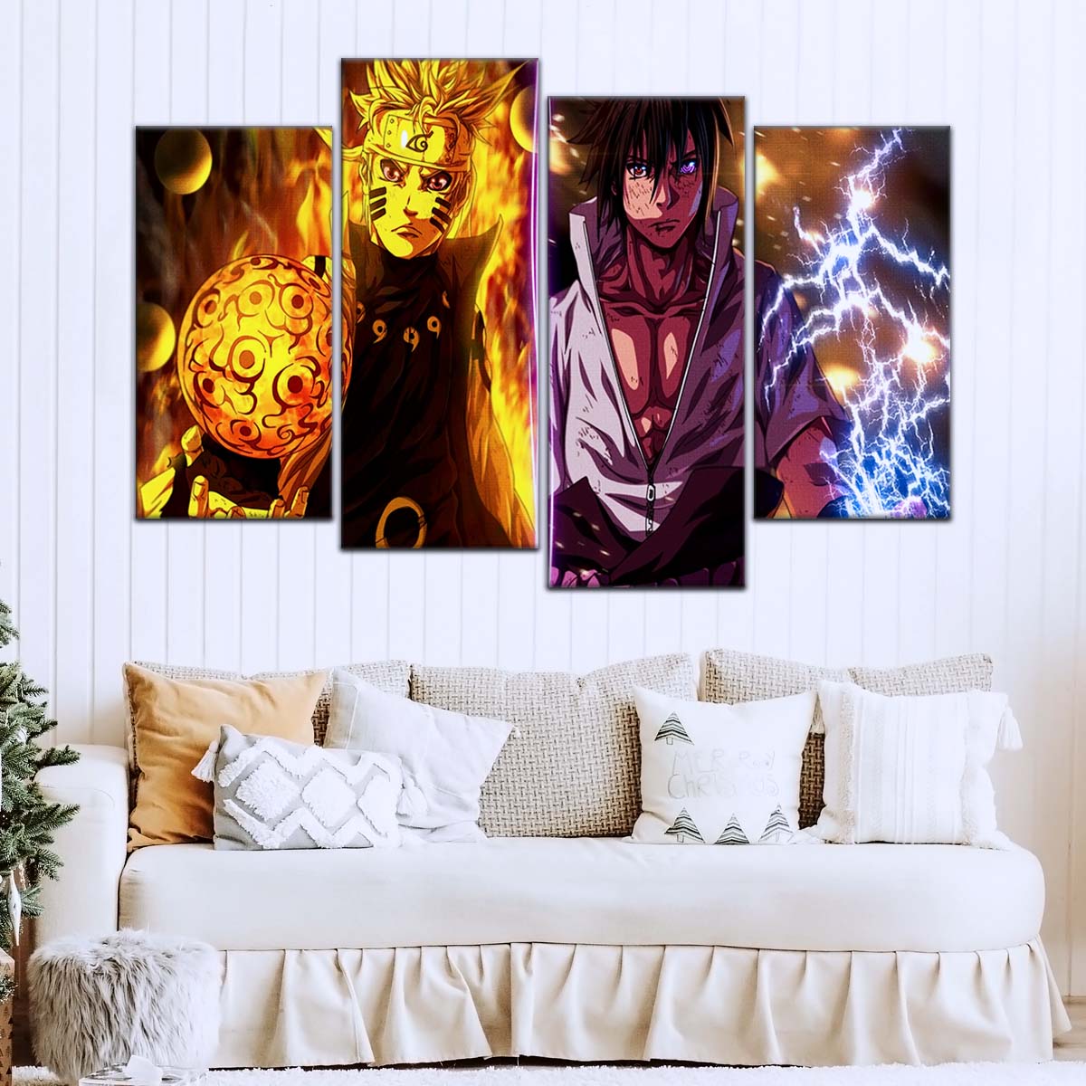 Naruto Wall Art - OP5006 - Naruto Uzumaki - Sasuke Uchiha - Naruto Poster - Naruto Canvas