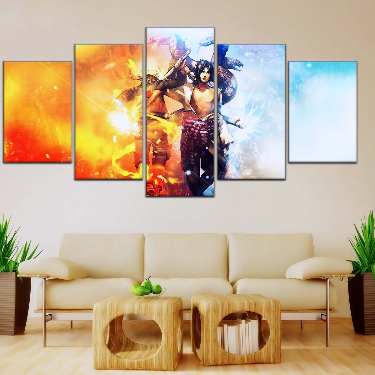 Naruto Wall Art - OP5008 - Naruto Uzumaki - Sasuke Uchiha - Naruto Poster - Naruto Canvas