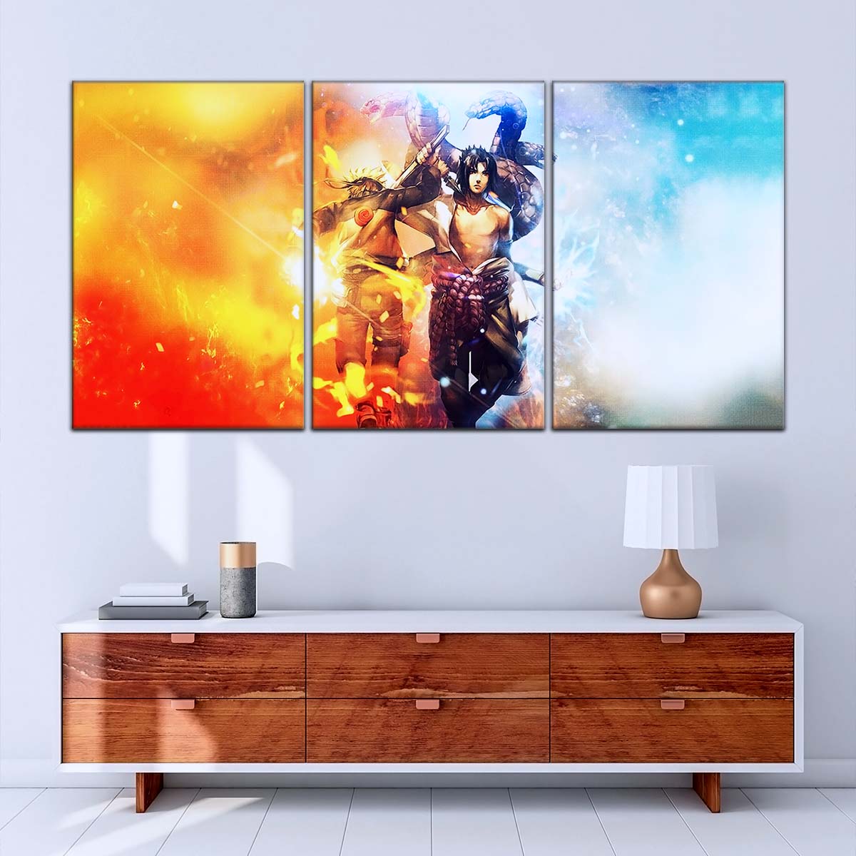 Naruto Wall Art - OP5008 - Naruto Uzumaki - Sasuke Uchiha - Naruto Poster - Naruto Canvas