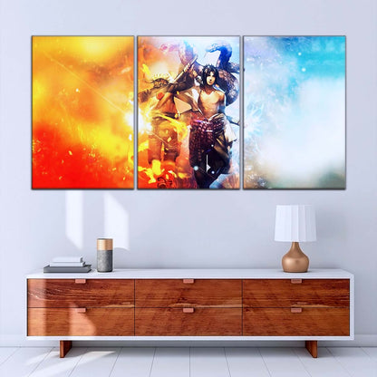 Naruto Wall Art - OP5008 - Naruto Uzumaki - Sasuke Uchiha - Naruto Poster - Naruto Canvas