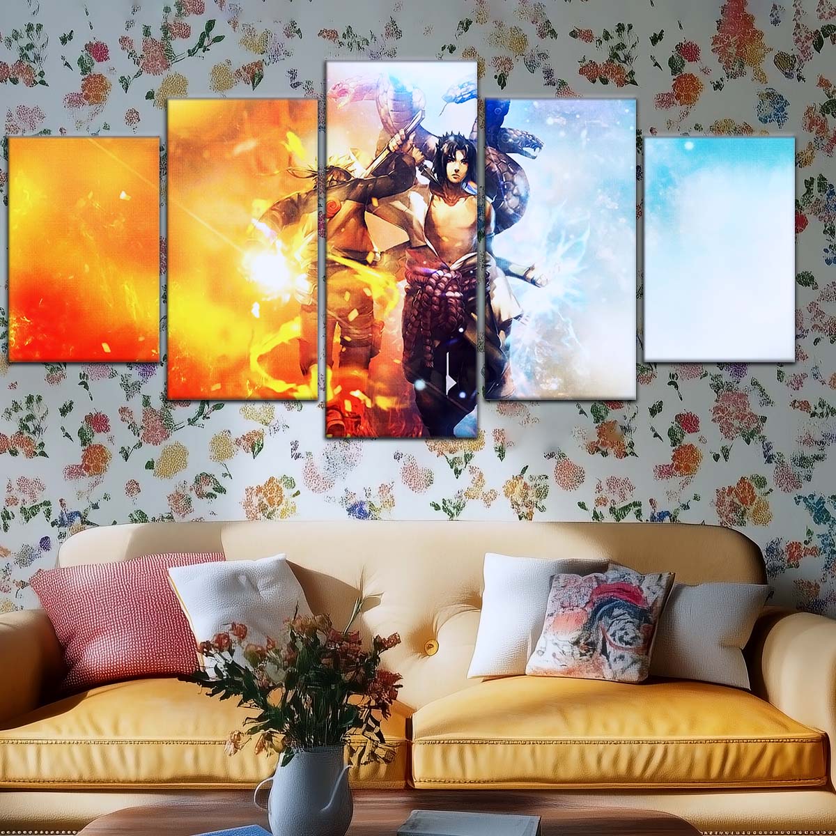 Naruto Wall Art - OP5008 - Naruto Uzumaki - Sasuke Uchiha - Naruto Poster - Naruto Canvas