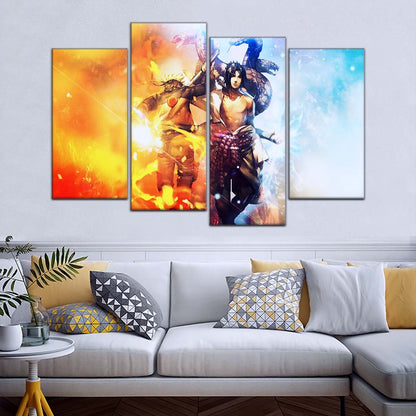Naruto Wall Art - OP5008 - Naruto Uzumaki - Sasuke Uchiha - Naruto Poster - Naruto Canvas