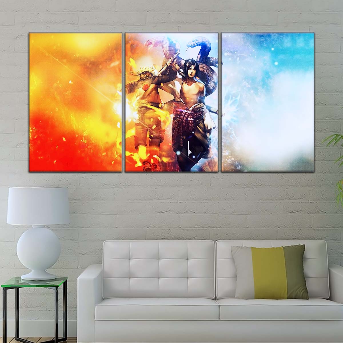 Naruto Wall Art - OP5008 - Naruto Uzumaki - Sasuke Uchiha - Naruto Poster - Naruto Canvas