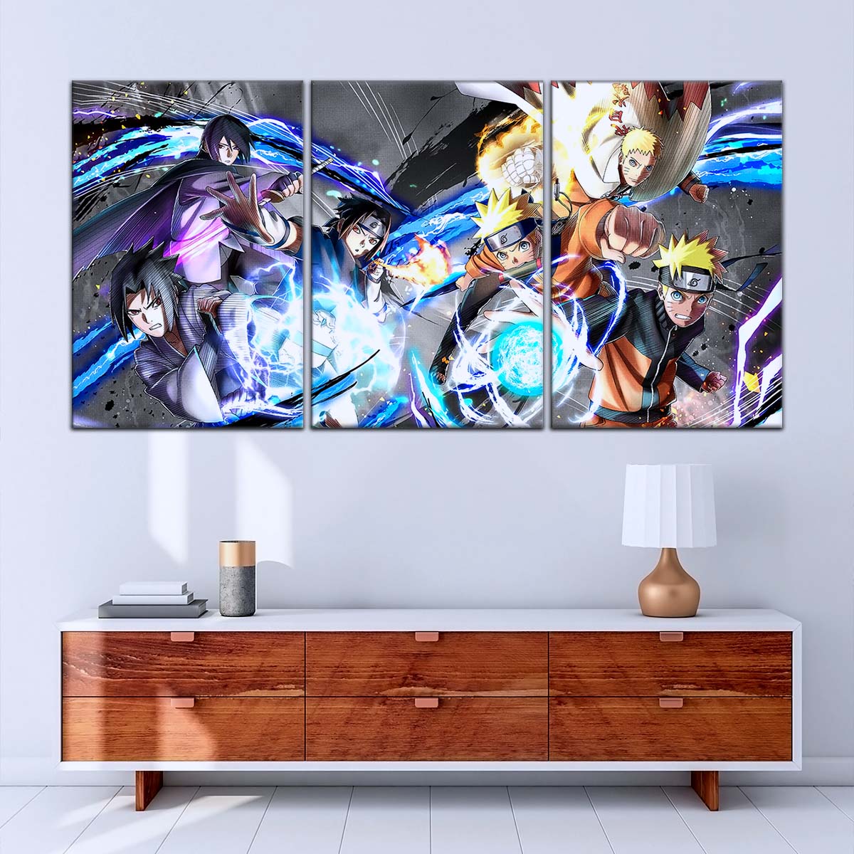 Naruto Wall Art - OP5009 - Naruto Uzumaki - Sasuke Uchiha - Naruto Poster - Naruto Canvas