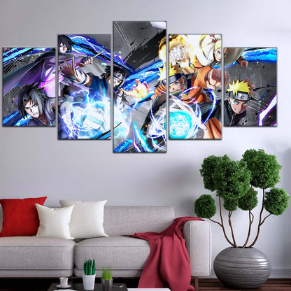 Naruto Wall Art - OP5009 - Naruto Uzumaki - Sasuke Uchiha - Naruto Poster - Naruto Canvas