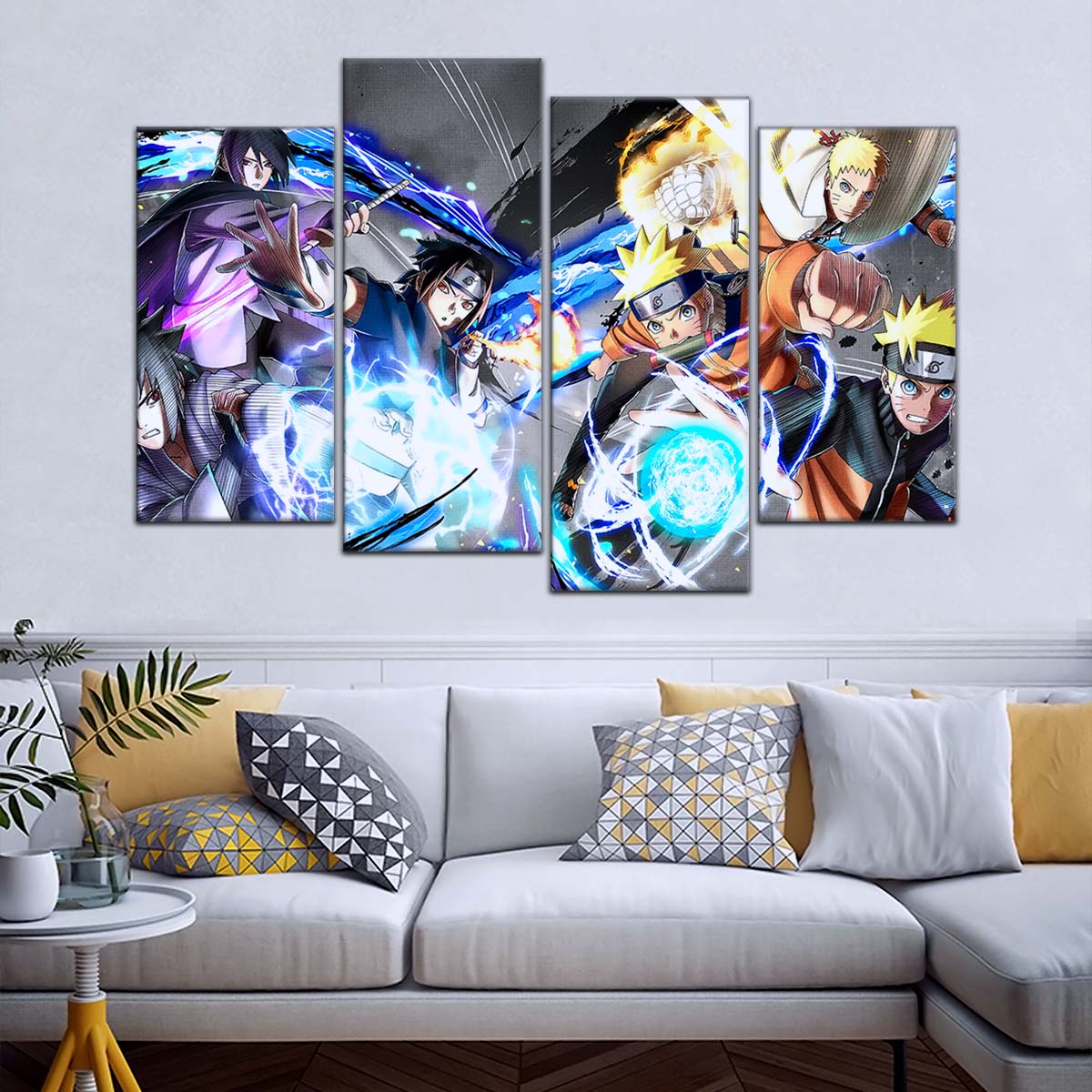 Naruto Wall Art - OP5009 - Naruto Uzumaki - Sasuke Uchiha - Naruto Poster - Naruto Canvas