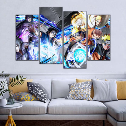 Naruto Wall Art - OP5009 - Naruto Uzumaki - Sasuke Uchiha - Naruto Poster - Naruto Canvas
