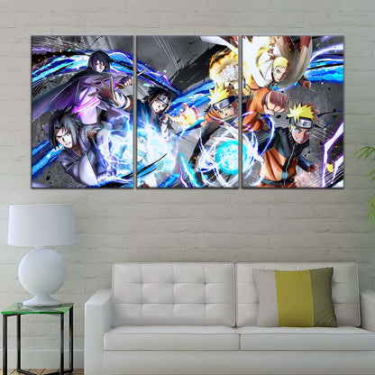 Naruto Wall Art - OP5009 - Naruto Uzumaki - Sasuke Uchiha - Naruto Poster - Naruto Canvas