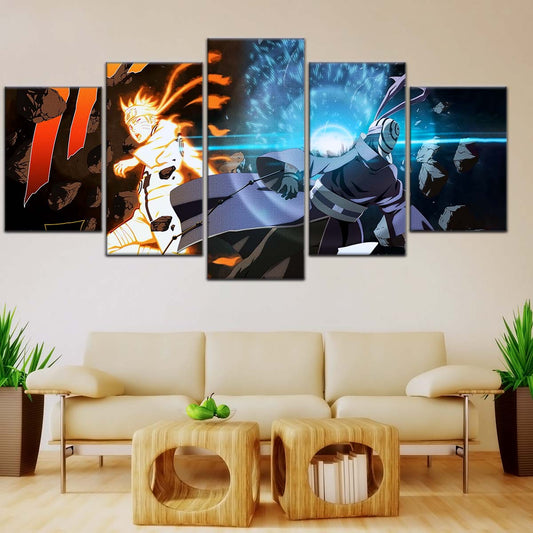 Naruto Wall Art - OP5011 - Sage of Six Paths - Naruto Uzumaki - Obito Uchiha - Naruto Poster - Naruto Canvas