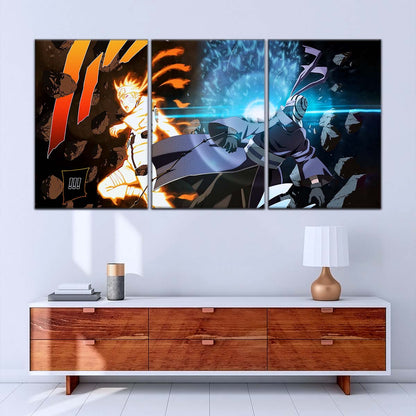 Naruto Wall Art - OP5011 - Sage of Six Paths - Naruto Uzumaki - Obito Uchiha - Naruto Poster - Naruto Canvas