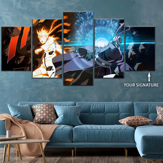 Naruto Wall Art - OP5011 - Sage of Six Paths - Naruto Uzumaki - Obito Uchiha - Naruto Poster - Naruto Canvas