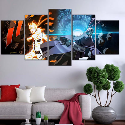 Naruto Wall Art - OP5011 - Sage of Six Paths - Naruto Uzumaki - Obito Uchiha - Naruto Poster - Naruto Canvas
