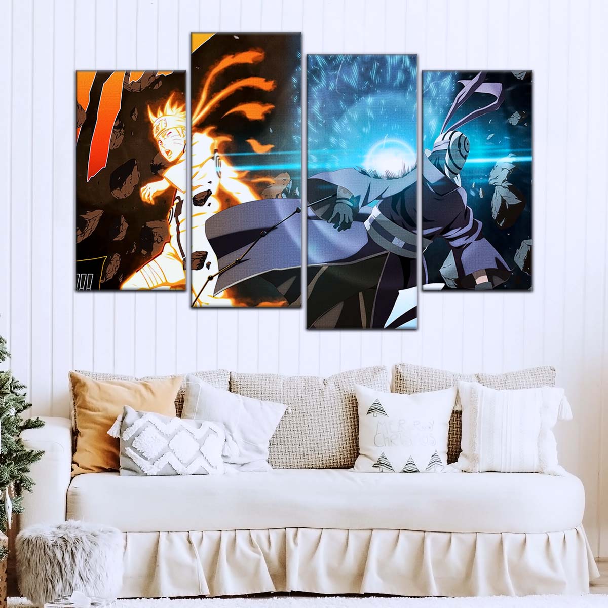 Naruto Wall Art - OP5011 - Sage of Six Paths - Naruto Uzumaki - Obito Uchiha - Naruto Poster - Naruto Canvas