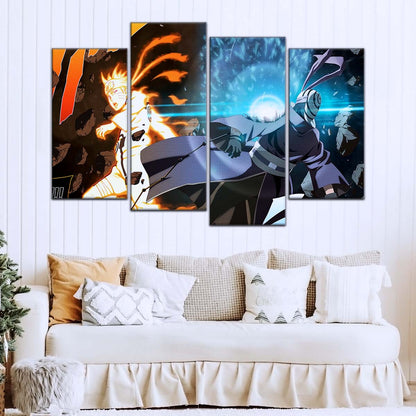 Naruto Wall Art - OP5011 - Sage of Six Paths - Naruto Uzumaki - Obito Uchiha - Naruto Poster - Naruto Canvas