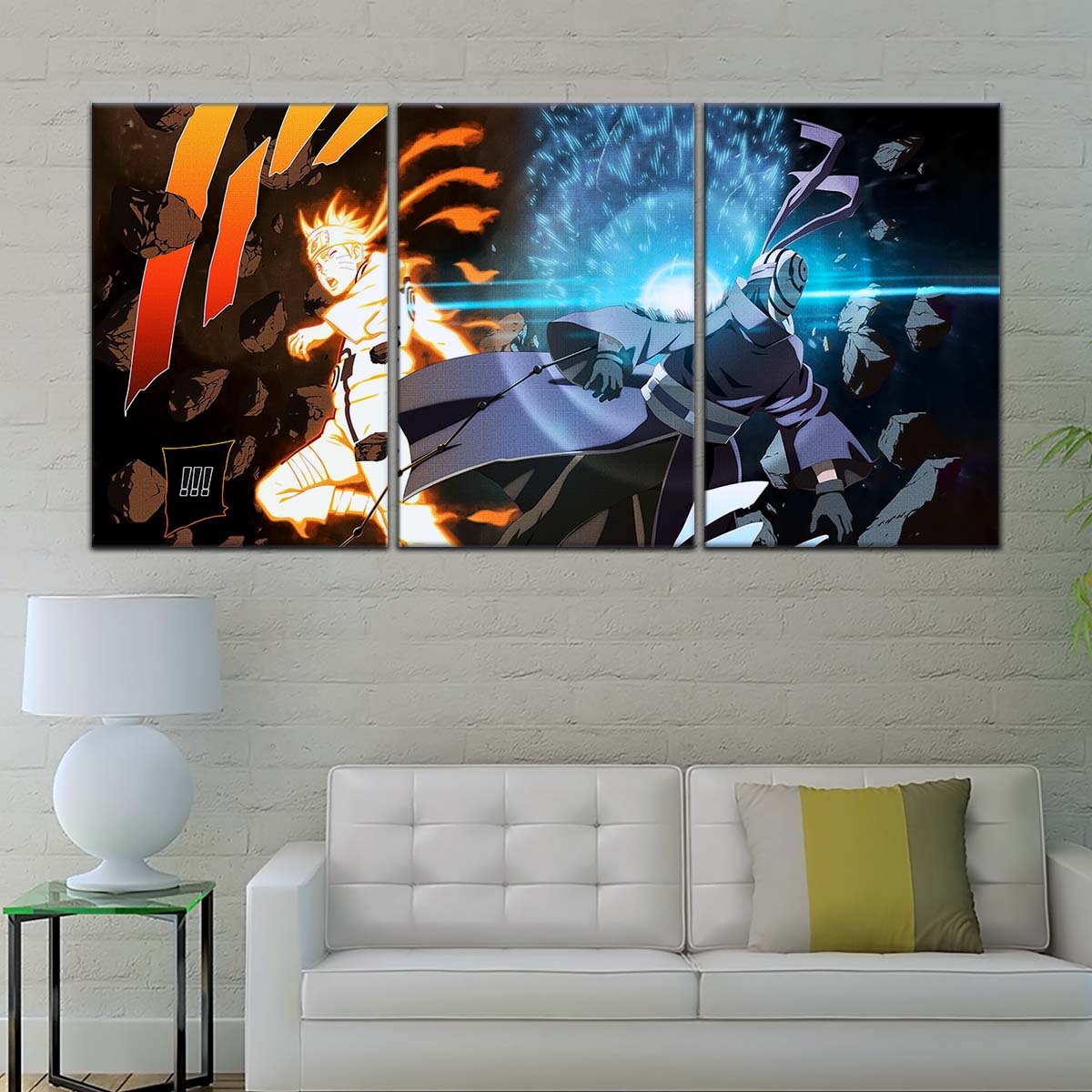Naruto Wall Art - OP5011 - Sage of Six Paths - Naruto Uzumaki - Obito Uchiha - Naruto Poster - Naruto Canvas