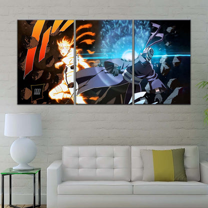 Naruto Wall Art - OP5011 - Sage of Six Paths - Naruto Uzumaki - Obito Uchiha - Naruto Poster - Naruto Canvas
