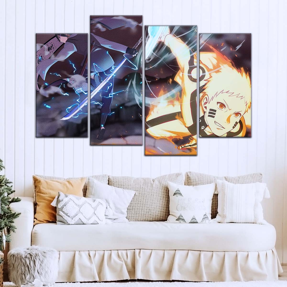 Naruto Wall Art - OP5012 - Naruto Uzumaki - Sasuke Uchiha - Naruto Poster - Naruto Canvas
