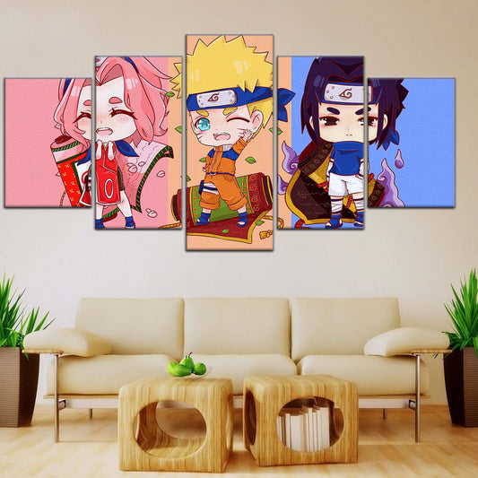 Naruto Wall Art - OP5016 - Sakura Haruno - Naruto Uzumaki - Sasuke Uchiha - Naruto Poster - Naruto Canvas
