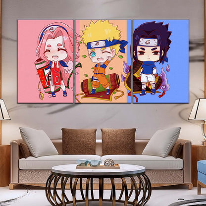 Naruto Wall Art - OP5016 - Sakura Haruno - Naruto Uzumaki - Sasuke Uchiha - Naruto Poster - Naruto Canvas