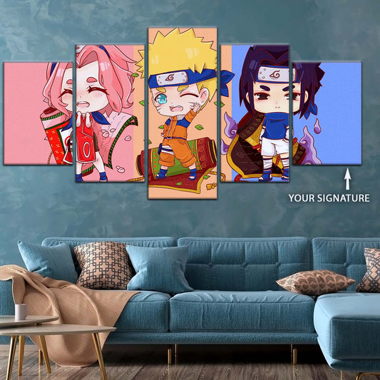 Naruto Wall Art - OP5016 - Sakura Haruno - Naruto Uzumaki - Sasuke Uchiha - Naruto Poster - Naruto Canvas