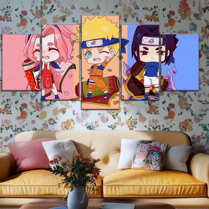 Naruto Wall Art - OP5016 - Sakura Haruno - Naruto Uzumaki - Sasuke Uchiha - Naruto Poster - Naruto Canvas