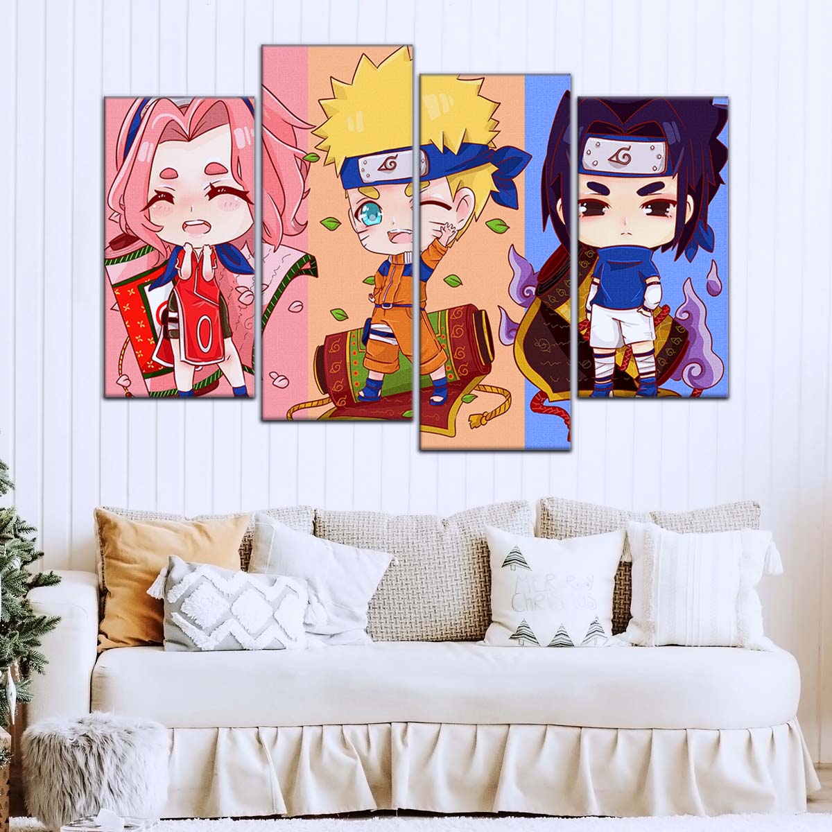 Naruto Wall Art - OP5016 - Sakura Haruno - Naruto Uzumaki - Sasuke Uchiha - Naruto Poster - Naruto Canvas