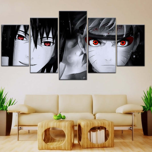 Naruto Wall Art - OP5019 - Naruto Uzumaki - Sasuke Uchiha - Naruto Poster - Naruto Canvas