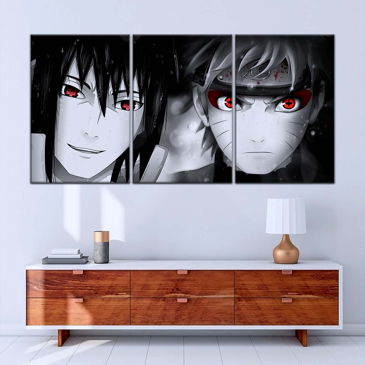 Naruto Wall Art - OP5019 - Naruto Uzumaki - Sasuke Uchiha - Naruto Poster - Naruto Canvas