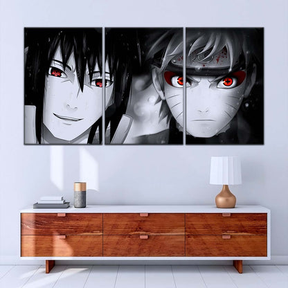 Naruto Wall Art - OP5019 - Naruto Uzumaki - Sasuke Uchiha - Naruto Poster - Naruto Canvas