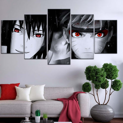 Naruto Wall Art - OP5019 - Naruto Uzumaki - Sasuke Uchiha - Naruto Poster - Naruto Canvas