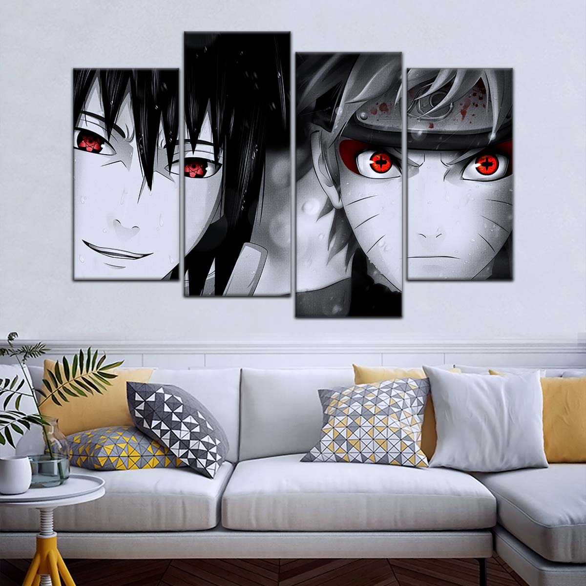 Naruto Wall Art - OP5019 - Naruto Uzumaki - Sasuke Uchiha - Naruto Poster - Naruto Canvas