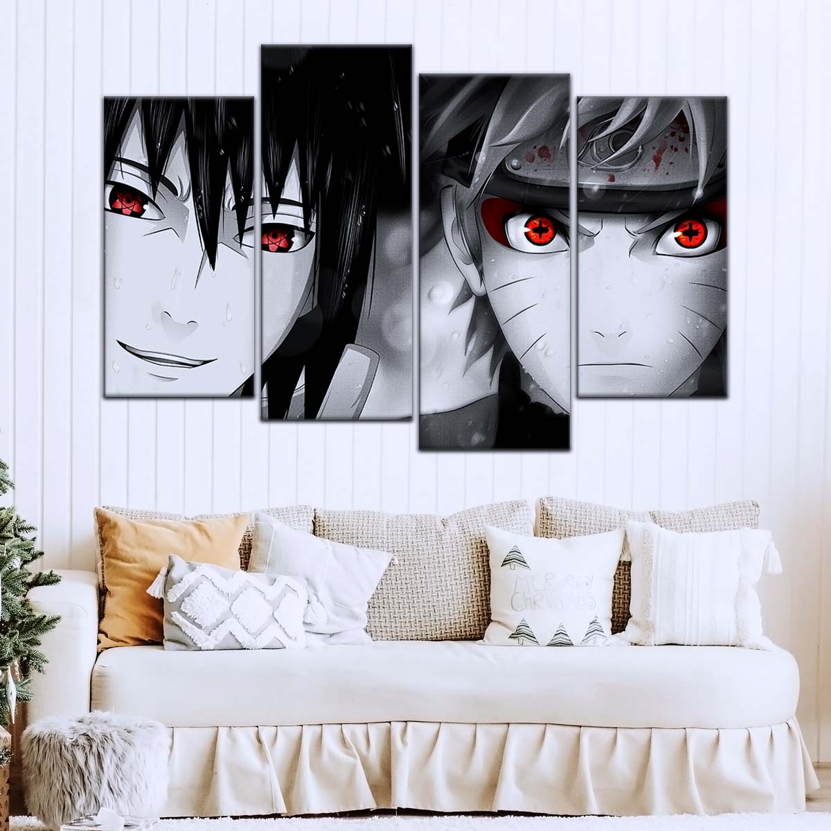 Naruto Wall Art - OP5019 - Naruto Uzumaki - Sasuke Uchiha - Naruto Poster - Naruto Canvas