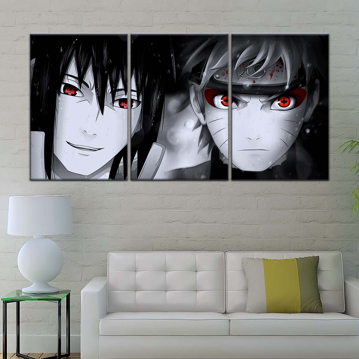 Naruto Wall Art - OP5019 - Naruto Uzumaki - Sasuke Uchiha - Naruto Poster - Naruto Canvas