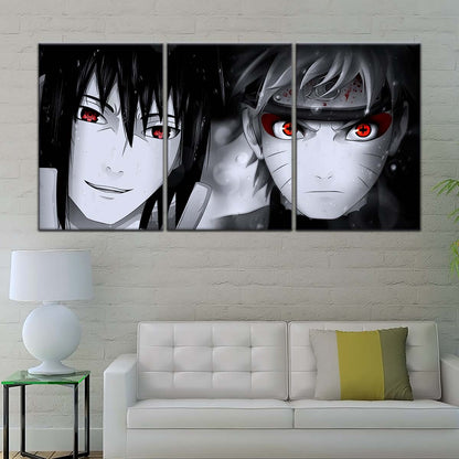 Naruto Wall Art - OP5019 - Naruto Uzumaki - Sasuke Uchiha - Naruto Poster - Naruto Canvas