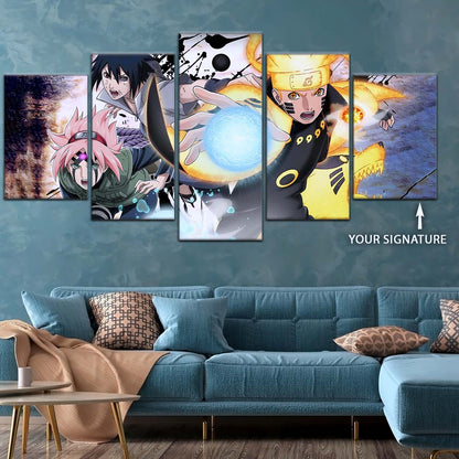 Naruto Wall Art - OP5022 - Sakura Haruno - Naruto Uzumaki - Sasuke Uchiha - Naruto Poster - Naruto Canvas