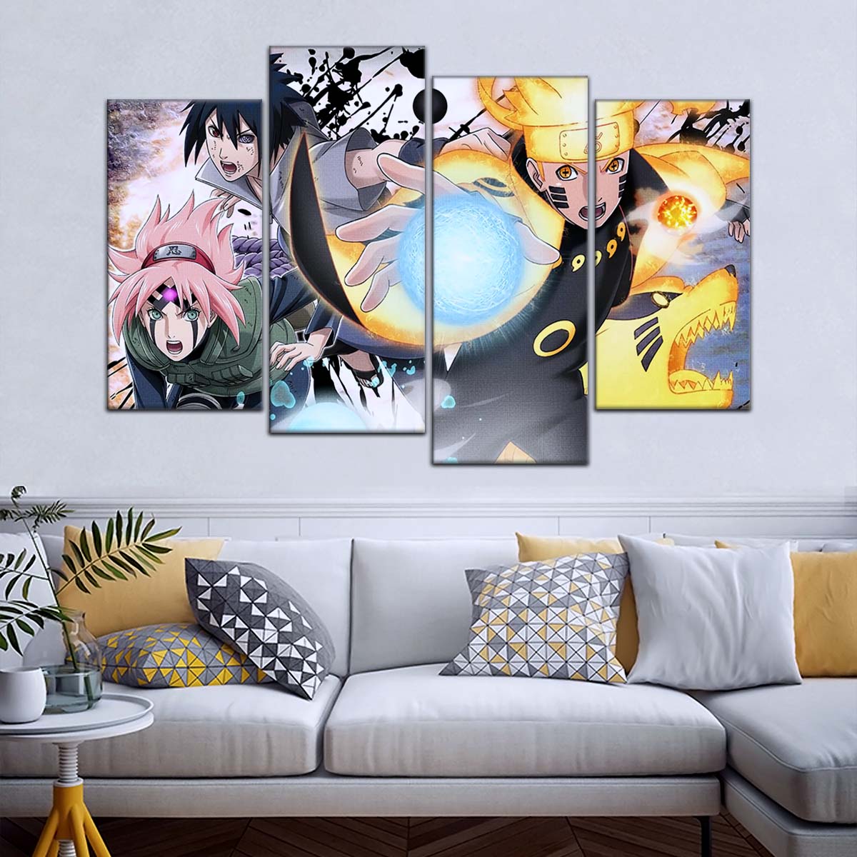 Naruto Wall Art - OP5022 - Sakura Haruno - Naruto Uzumaki - Sasuke Uchiha - Naruto Poster - Naruto Canvas