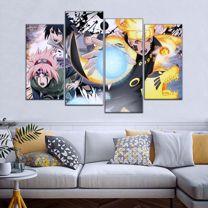 Naruto Wall Art - OP5022 - Sakura Haruno - Naruto Uzumaki - Sasuke Uchiha - Naruto Poster - Naruto Canvas