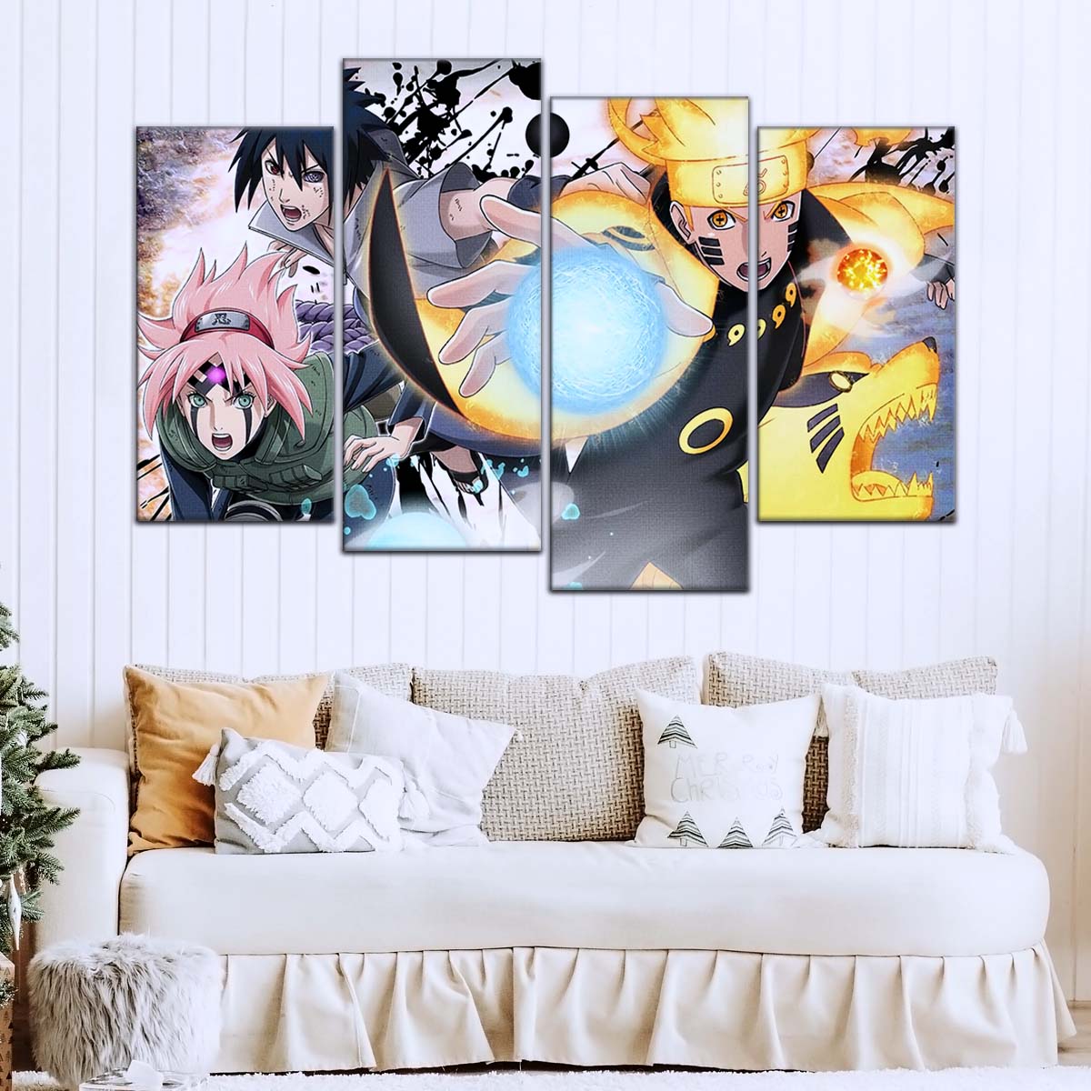 Naruto Wall Art - OP5022 - Sakura Haruno - Naruto Uzumaki - Sasuke Uchiha - Naruto Poster - Naruto Canvas