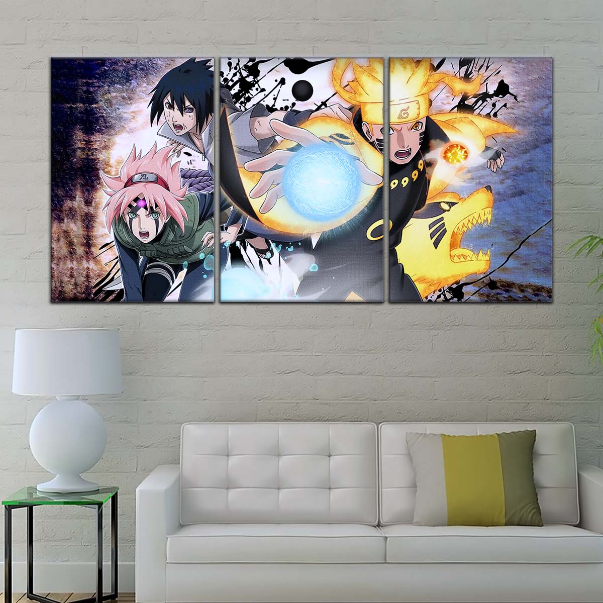 Naruto Wall Art - OP5022 - Sakura Haruno - Naruto Uzumaki - Sasuke Uchiha - Naruto Poster - Naruto Canvas