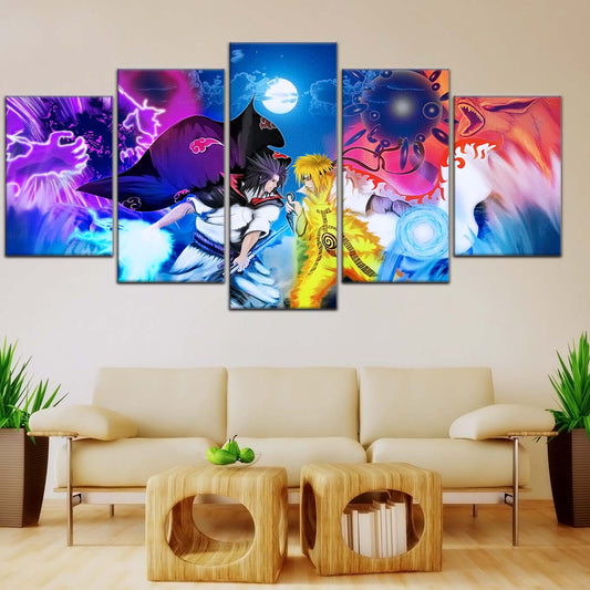 Naruto Wall Art - OP5023 - Naruto Uzumaki - Sasuke Uchiha - Naruto Poster - Naruto Canvas