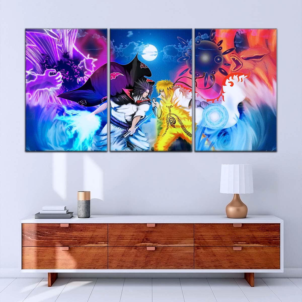 Naruto Wall Art - OP5023 - Naruto Uzumaki - Sasuke Uchiha - Naruto Poster - Naruto Canvas