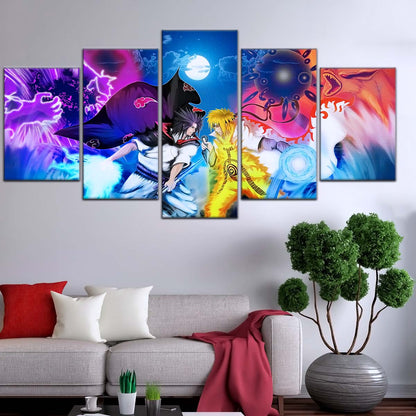 Naruto Wall Art - OP5023 - Naruto Uzumaki - Sasuke Uchiha - Naruto Poster - Naruto Canvas