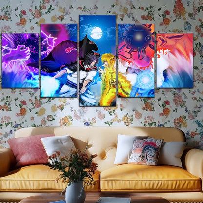 Naruto Wall Art - OP5023 - Naruto Uzumaki - Sasuke Uchiha - Naruto Poster - Naruto Canvas