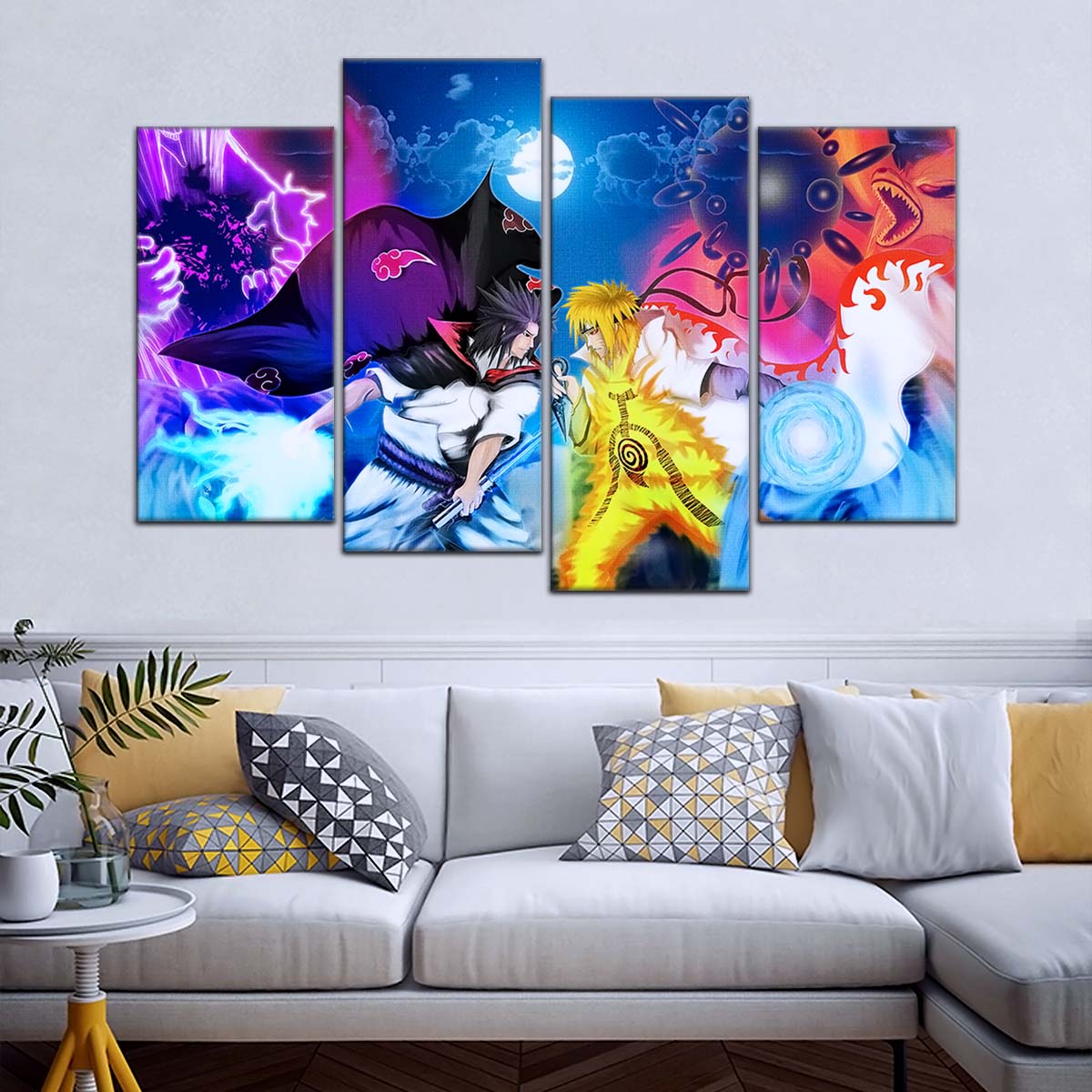 Naruto Wall Art - OP5023 - Naruto Uzumaki - Sasuke Uchiha - Naruto Poster - Naruto Canvas